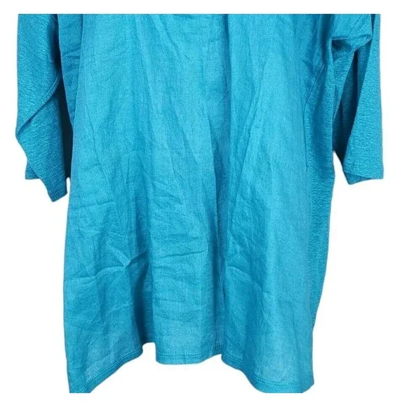 J Jill Love Linen Shirt Top XL - Picture 6 of 14